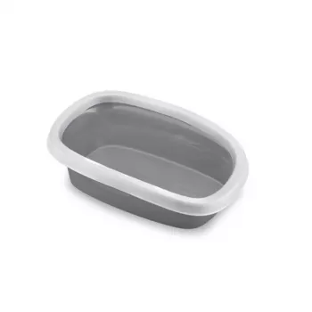 STEFANPLAST Katzenklo Sprint 10 43x31x14 cm Weiß/Grau