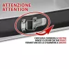 GUARDINI XBake eckige Backform 24x24x7 cm Antihaft-Kohlenstoffstahl Anthrazitgrau