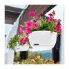 STEFANPLAST Hängeblumentopf Natural Ø30x14,5cm Weiß