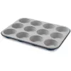 GUARDINI XBake 12er-Muffinform 27 x 35 x 3 cm Anthrazit Antihaftbeschichtet
