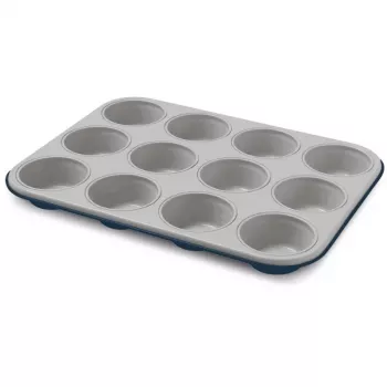 GUARDINI XBake 12er-Muffinform 27 x 35 x 3 cm Anthrazit Antihaftbeschichtet
