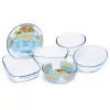 GUARDINI Glasschüssel Borosilikat Ø21cm 2,1L Transparent
