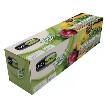 GIOSTYLE Hermetische Lebensmittelbeutel 32 Stk. (12x 26x32cm + 20x 18x24cm)
