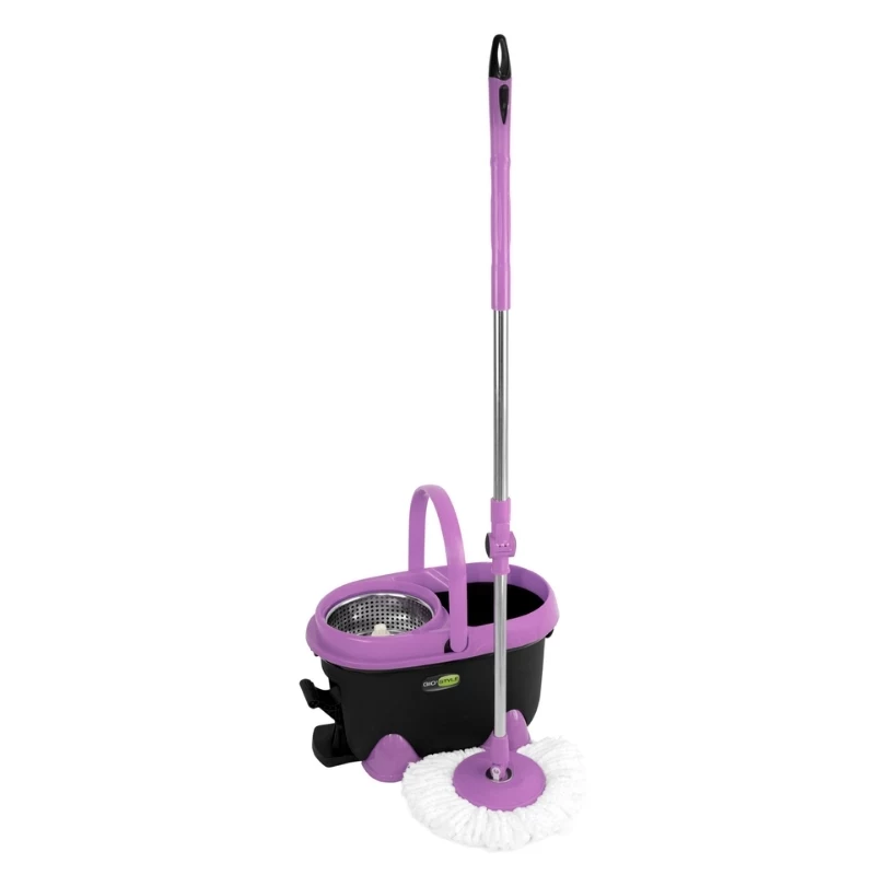 GIOSTYLE Bodenreinigungsset Love Spin Mop 360° sortiert, 4 Farben