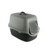 STEFANPLAST Cathy Katzenklo mit Haube 56x40x40 cm Grau/Grün