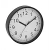 ASI COLLECTION Wanduhr Ø25,5cm Schwarz