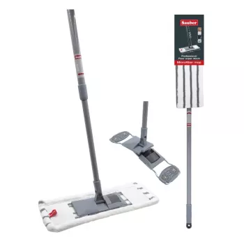SAUBER Bodenbürste 40cm mit Teleskopstiel