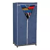 ORDINETT Armadio Jolly 75x50x160cm Blauer Aufbewahrungsschrank