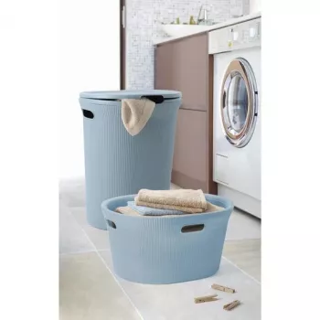 TATAY Wäschebox Baobab 40L Blau