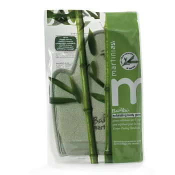 MARTINI SPA Luffa- und Bambus-Handschuh Bambus
