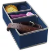 ORDINETT Box mit Fächern M 30.5 x 15.5 x 10 cm, Blau