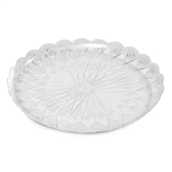 GUARDINI Easy Bake Kunststoff-Backbleche Transparent 2er-Set Ø33cm