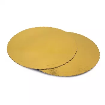 GUARDINI Easy Bake Papiertortenformen Gold 32 cm 2 Stk.
