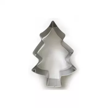 GUARDINI Weihnachtsbaum-Kuchenform 20 x 13,7 cm Antihaft-Kohlenstoffstahl Anthrazitgrau