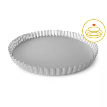 GUARDINI Professionelle Tarteform mit herausnehmbarem Boden Ø25x2,5cm