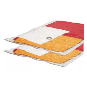ORDINETT Vakuum-Aufbewahrungsbeutel 2er-Pack, 80 x 120 cm, Transparent, Extra Groß