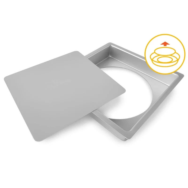 GUARDINI Quadratische Kuchenform mit herausnehmbarem Boden Professional 26x26x5cm
