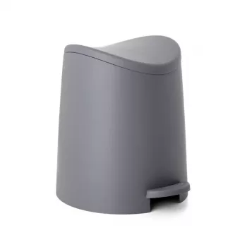 TATAY Badezimmer-Tretmülleimer 3L Standard Grau