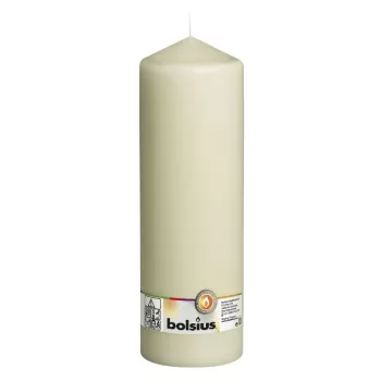 BOLSIUS Kerzen-Zylinder-Lampenschirm Ø300x98mm Beige