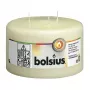 BOLSIUS Mamoth Kerzenzylinder mit 3 Dochten Ø100x150mm Beige