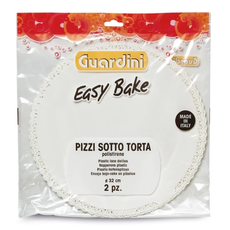 GUARDINI Kunststoff-Deko-Untersetzer 2 Stk. Easy Bake Ø32cm
