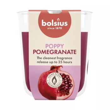 BOLSIUS True Scents Duftkerze Glas Granatapfel Ø80x73mm