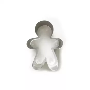 GUARDINI Lebkuchenmann Backform 20 x 14,7 cm Antihaft-Beschichtung Kohlenstoffstahl