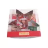 GUARDINI Weihnachtsstern-Kuchenform 20 x 20 cm Antihaft-Backform aus Kohlenstoffstahl