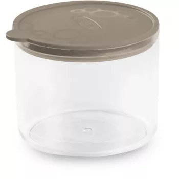 GIOSTYLE Con.Tengo Runde FutterSchüssel S 0,7L Grau-Braun