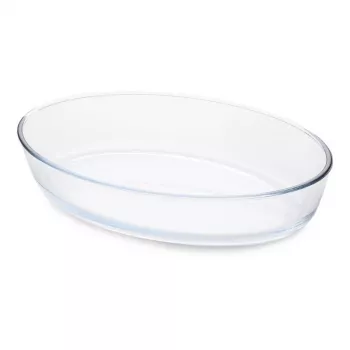 GUARDINI Ovale Backform aus Borosilikatglas 35x24x7 cm 3L