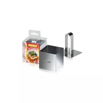 GUARDINI quadratischer Speisering mit Stempel 6x6x6cm