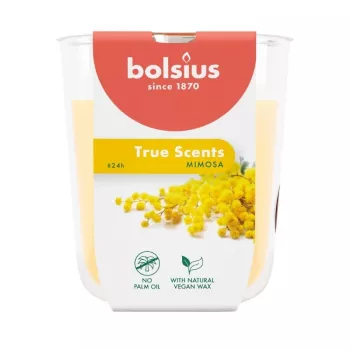 BOLSIUS True Scents Mimosa Duftkerze im Glas Ø80x73mm
