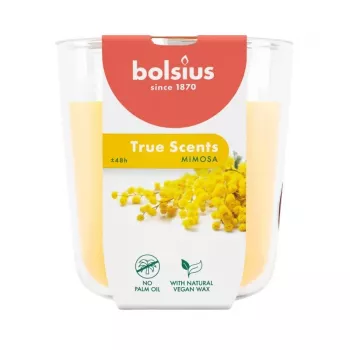 BOLSIUS True Scents Duftkerze im Glas - Mimose, 97x85 mm
