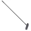SAUBER Outdoor-Bürste mit Griff 34 cm Grau