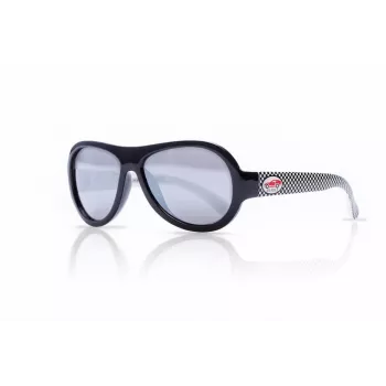 SHADEZ Rapid Racer Schwarze Kinder-Sonnenbrille, 3-7 Jahre