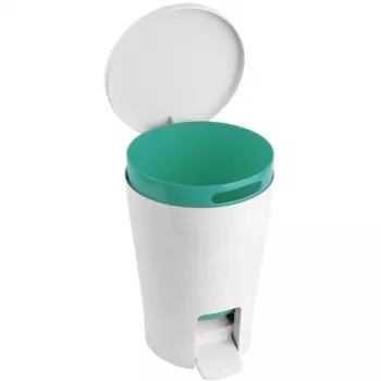 TATAY Badezimmer-Tretmülleimer 5L Diabolo Grün