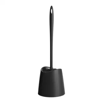 TATAY WC-Standard WC-Bürste & Halterung Set, Schwarz