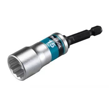 Makita E-03501 Torsions-Steckschlüssel 15 mm, 1/4 Zoll Sechskantschaft, 6-Kant