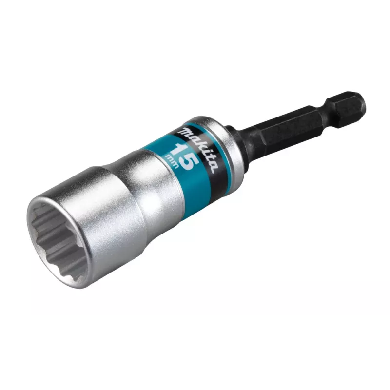 Makita E-03501 Torsions-Steckschlüssel 15 mm, 1/4 Zoll Sechskantschaft, 6-Kant