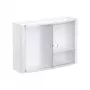 TATAY Horizontal Badezimmerschrank Weiß/Glasiert