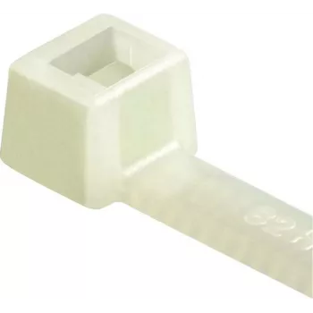 HellermannTyton T150L-PA66-NA-Q1 Kabelbinder mit Innenverzahnung, 820 x 8,9 mm, Transparent, 25 Stück 111-15419
