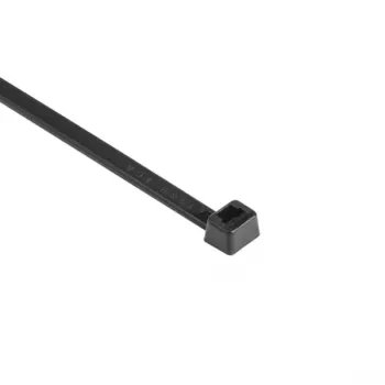 HellermannTyton T150L-W-BK-Q1 Kabelbinder mit Innenverzahnung, 820 mm x 8,8 mm, Schwarz, 25 Stück 111-15460