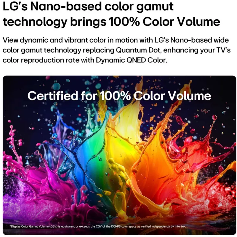 LG 43QNED7EB3C 43 Zoll QNED 4K UHD Smart TV mit webOS 24 und AI Prozessor