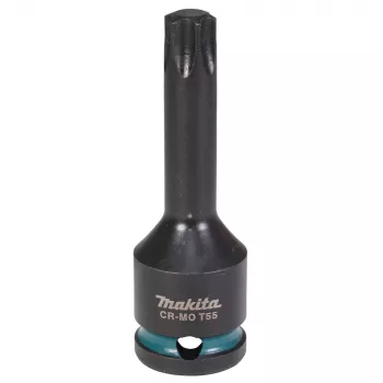 Makita Impact Black 1/2 Zoll Antrieb Torx Steckschlüssel T55, 78 mm Länge E-19847