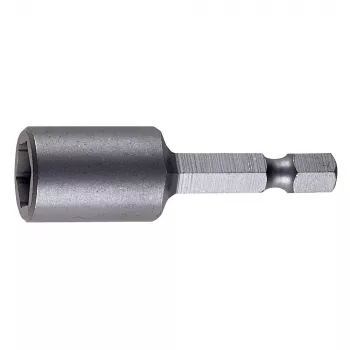 Makita P-06292 Steckschlüssel-Adapter 8 mm Sechskant auf 1/4 Zoll Vierkantantrieb, 55 mm