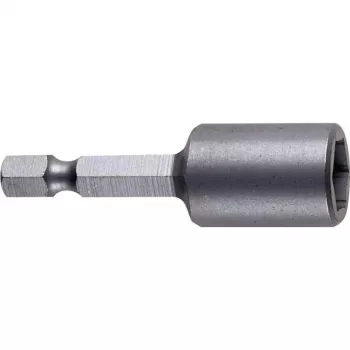 Makita P-06292 Steckschlüssel-Adapter 8 mm Sechskant auf 1/4 Zoll Vierkantantrieb, 55 mm