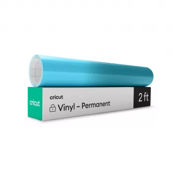 Cricut Kaltaktiviertes Permanent-Vinyl 30,5x61cm Blau-Türkis (2009588)
