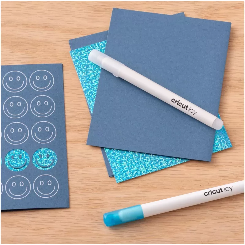 Cricut Joy Gelstift-Set 1,0 mm, Weiß, Blau, Gelb (3 Stifte) 2009381