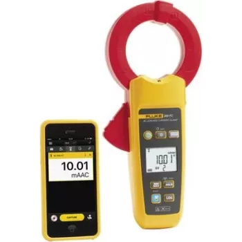 Fluke 369 FC Digitales Zangenmessgerät mit Datenlogger CAT III 600 V Display Counts: 3300 (4709934)