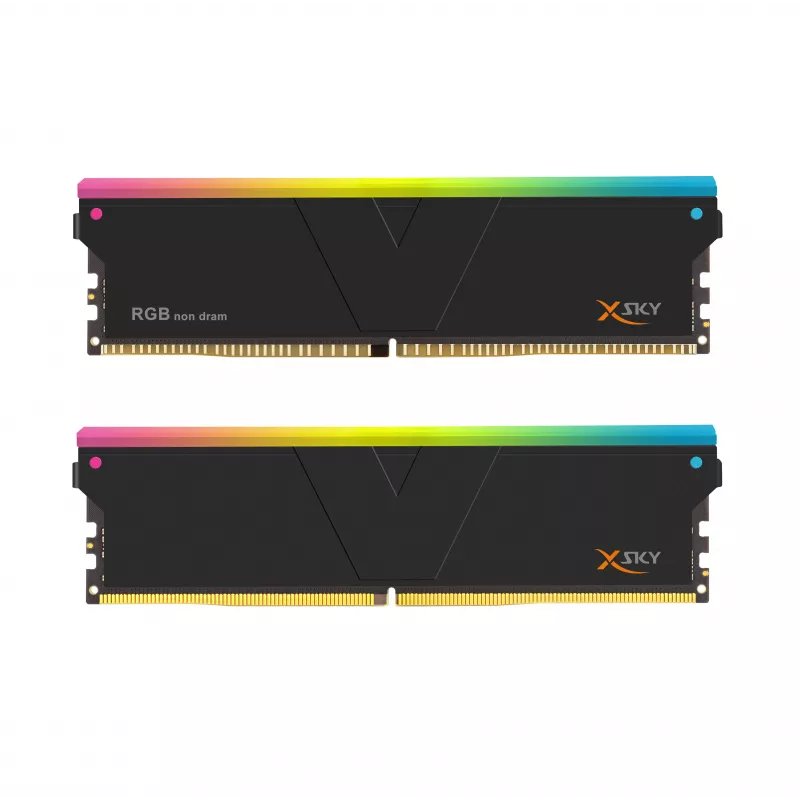 V-Color Manta XSky RGB 16GB DDR5-6000 CL30 EXPO Speichermodul, Schwarz